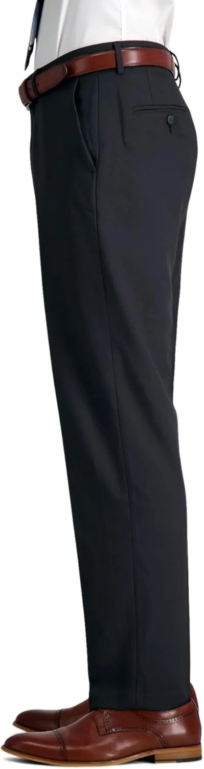 Haggar Men's Smart Wash Premium Stretch Classic Fit Regular and Big & Tall Suit Separates(Pants & Jackets)