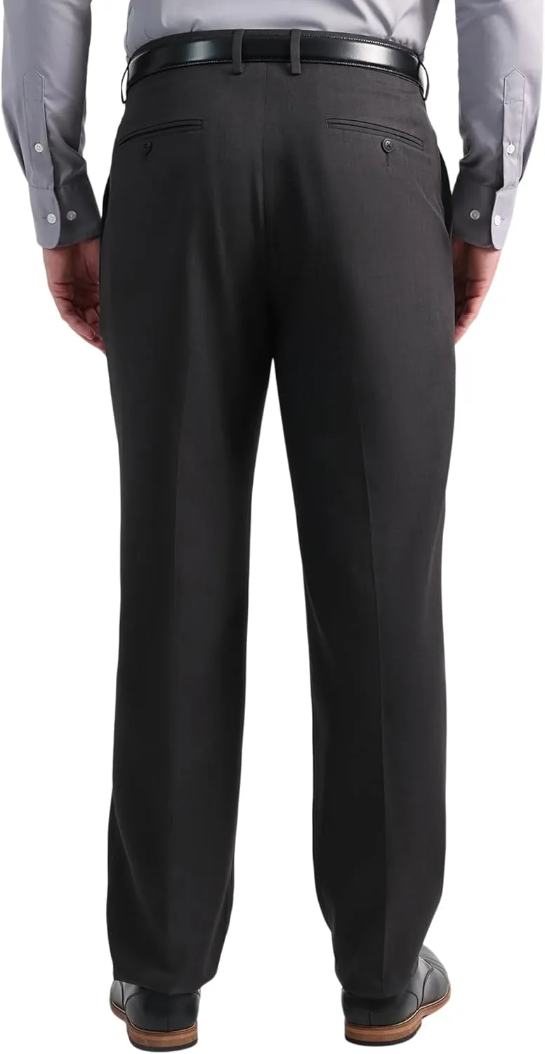 Haggar Men's Smart Wash Premium Stretch Classic Fit Regular and Big & Tall Suit Separates(Pants & Jackets)