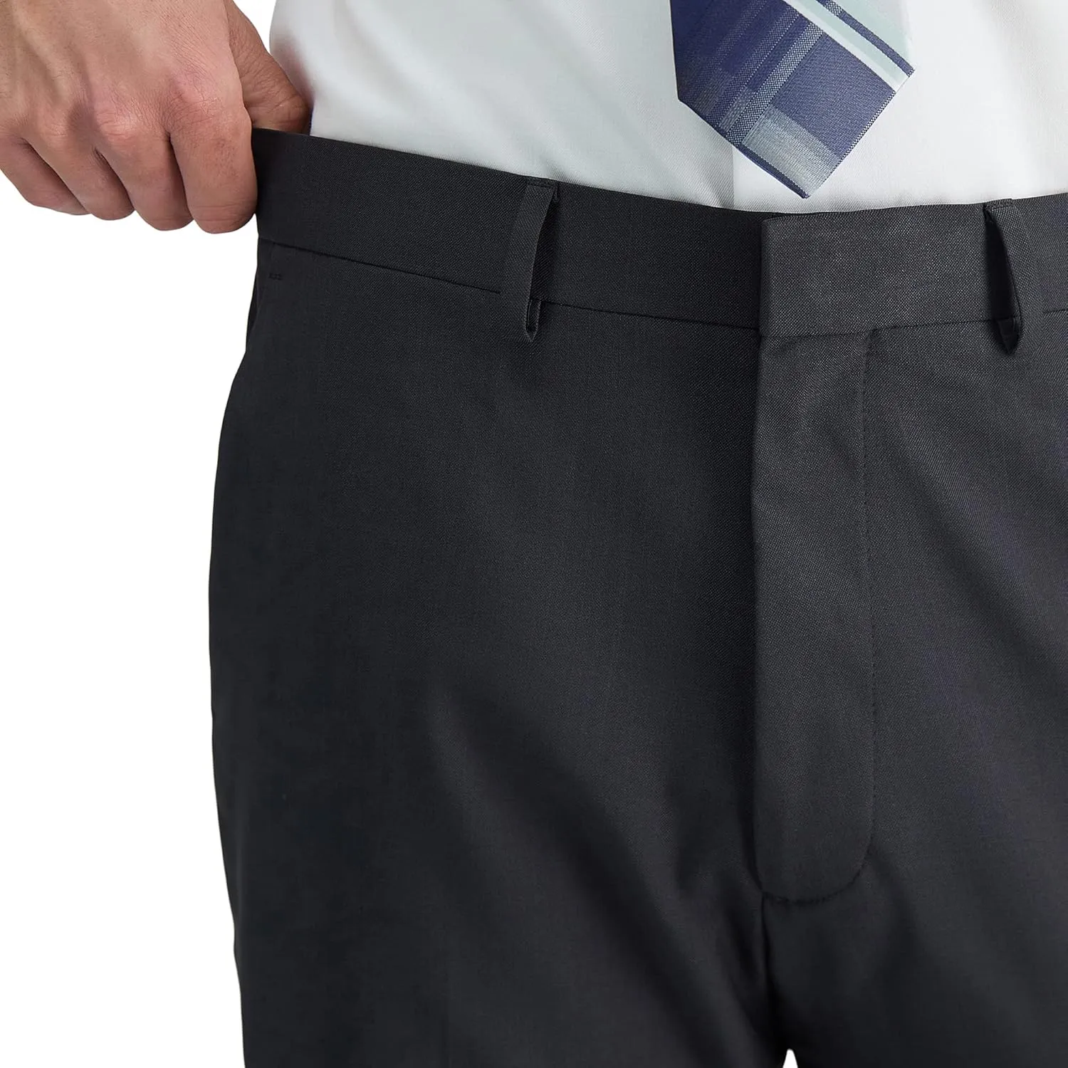 Haggar Men's Smart Wash Premium Stretch Classic Fit Regular and Big & Tall Suit Separates(Pants & Jackets)