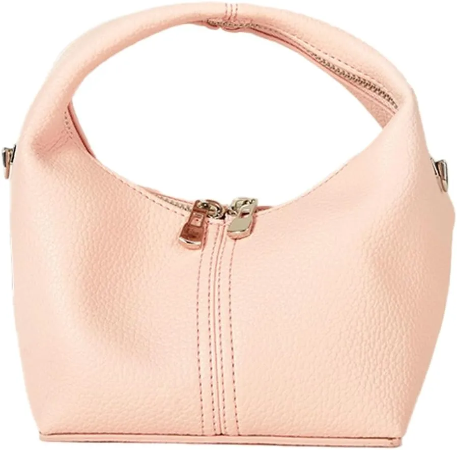 Handbag Slouchy Bags for Women PU Leather Handle Bag Soft Shoulder Top Handle Purses Handbags Travel Work