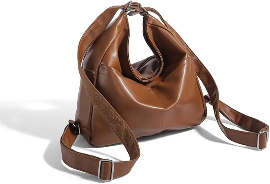 Hobo Tote Bags for Women Vegan Leather Tote Purses and Handbags Womens Slouchy Shoulder Crossbody Work Bag