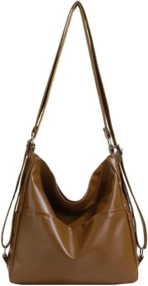 Hobo Tote Bags for Women Vegan Leather Tote Purses and Handbags Womens Slouchy Shoulder Crossbody Work Bag
