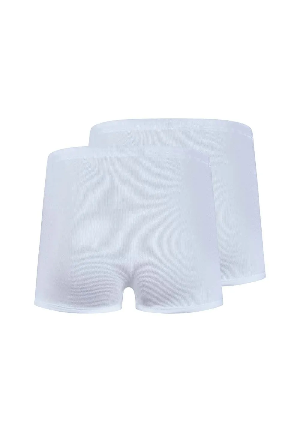 HUBER hautnah - Cotton Fine Rib - Maxi Briefs short leg