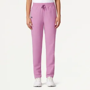 Jaanuu Women's Effie Slim 6-Pocket Scrub Pant - Light Magenta