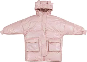 Kids Toddler Baby Girls Boys Winter Warm Thick Solid Cotton Long Sleeve Padded Jacket Coat Clothes Kids (B, 3-4 Years)