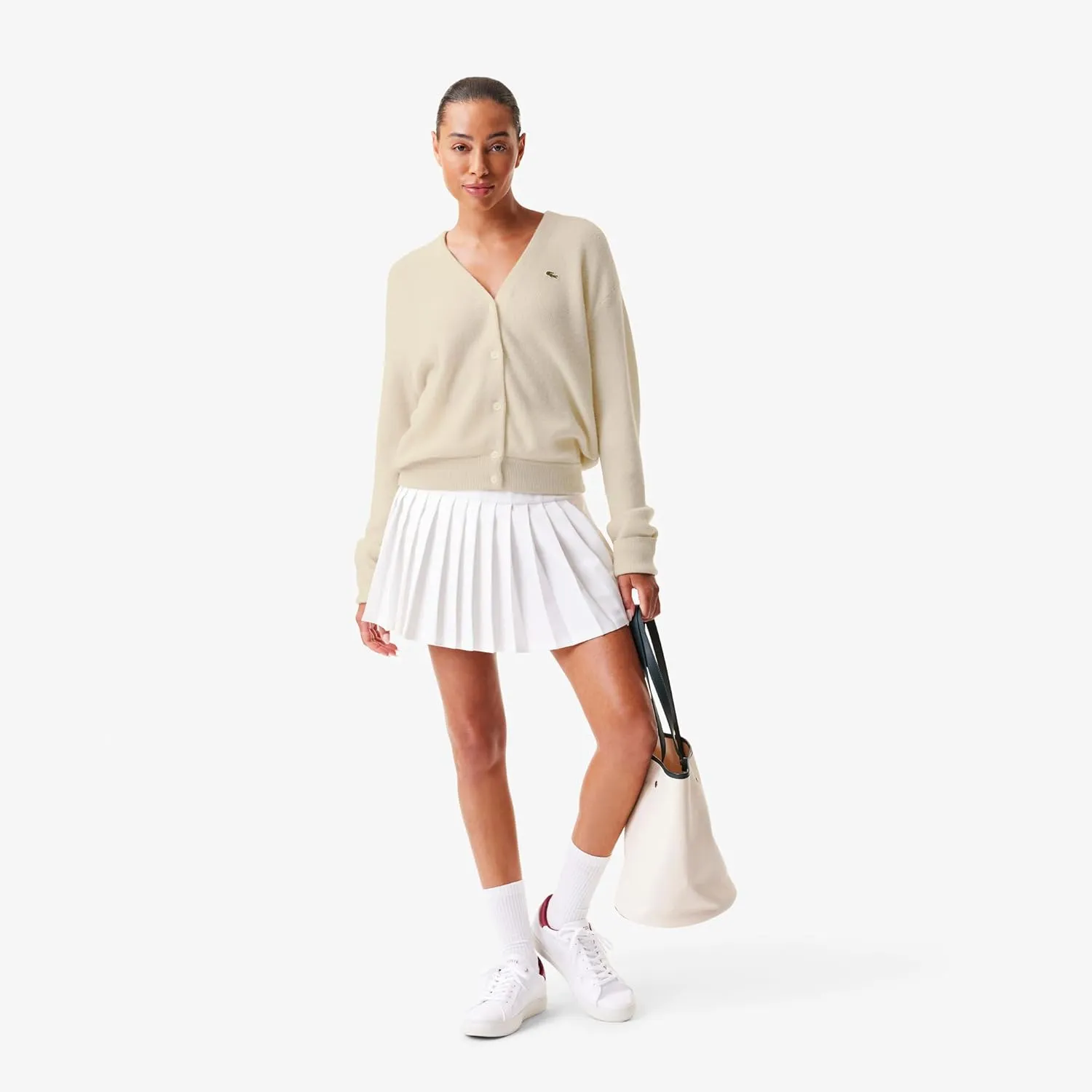 Lacoste Women's Cashmere Caridgan