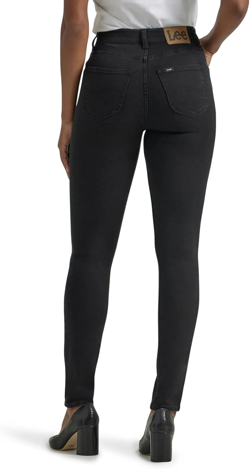 Lee Women's Ultra Lux Comfort with Flex Motion High Rise Skinny Jean