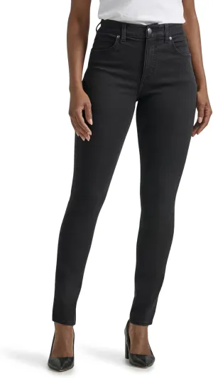Lee Women's Ultra Lux Comfort with Flex Motion High Rise Skinny Jean
