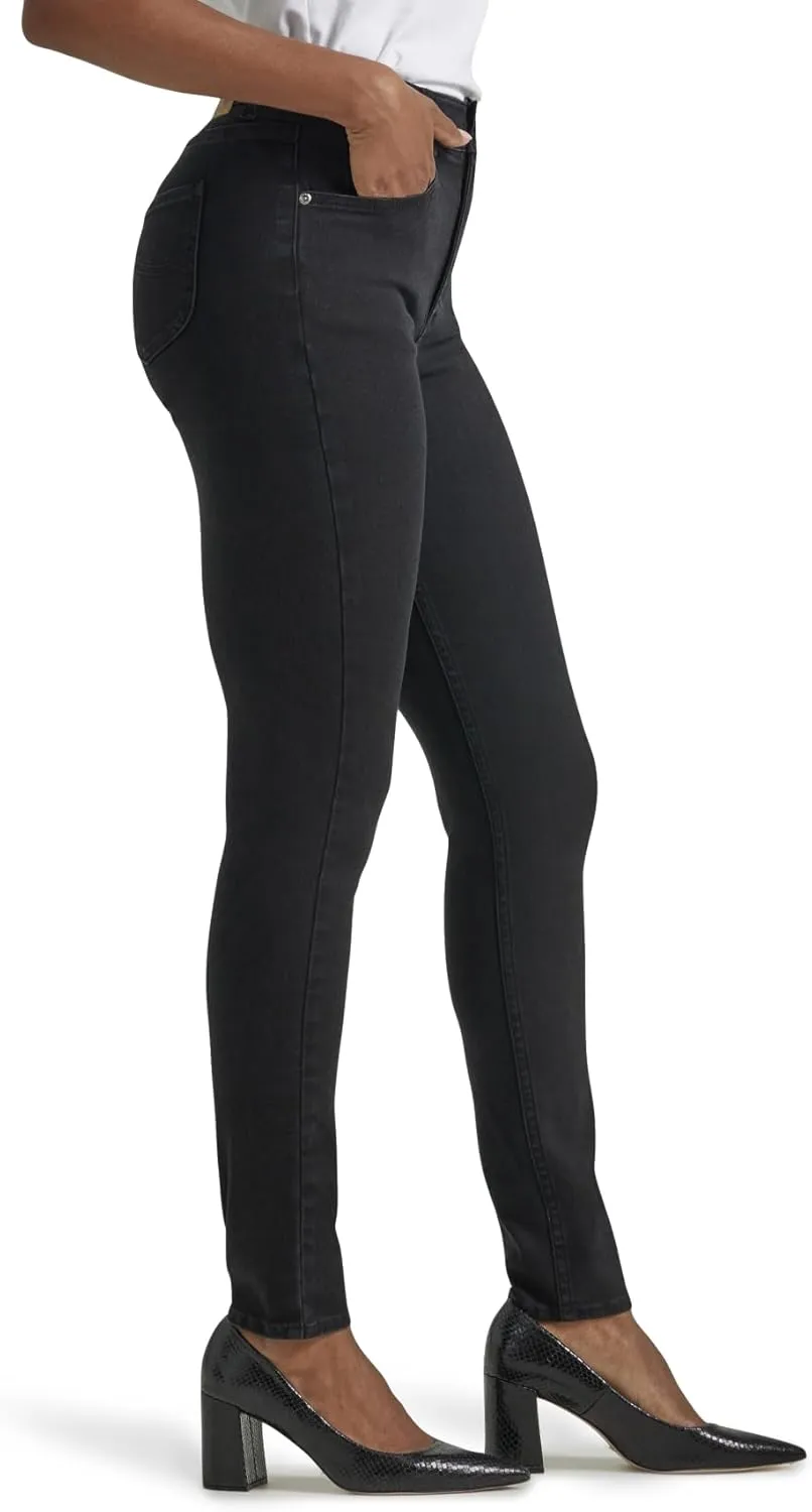 Lee Women's Ultra Lux Comfort with Flex Motion High Rise Skinny Jean