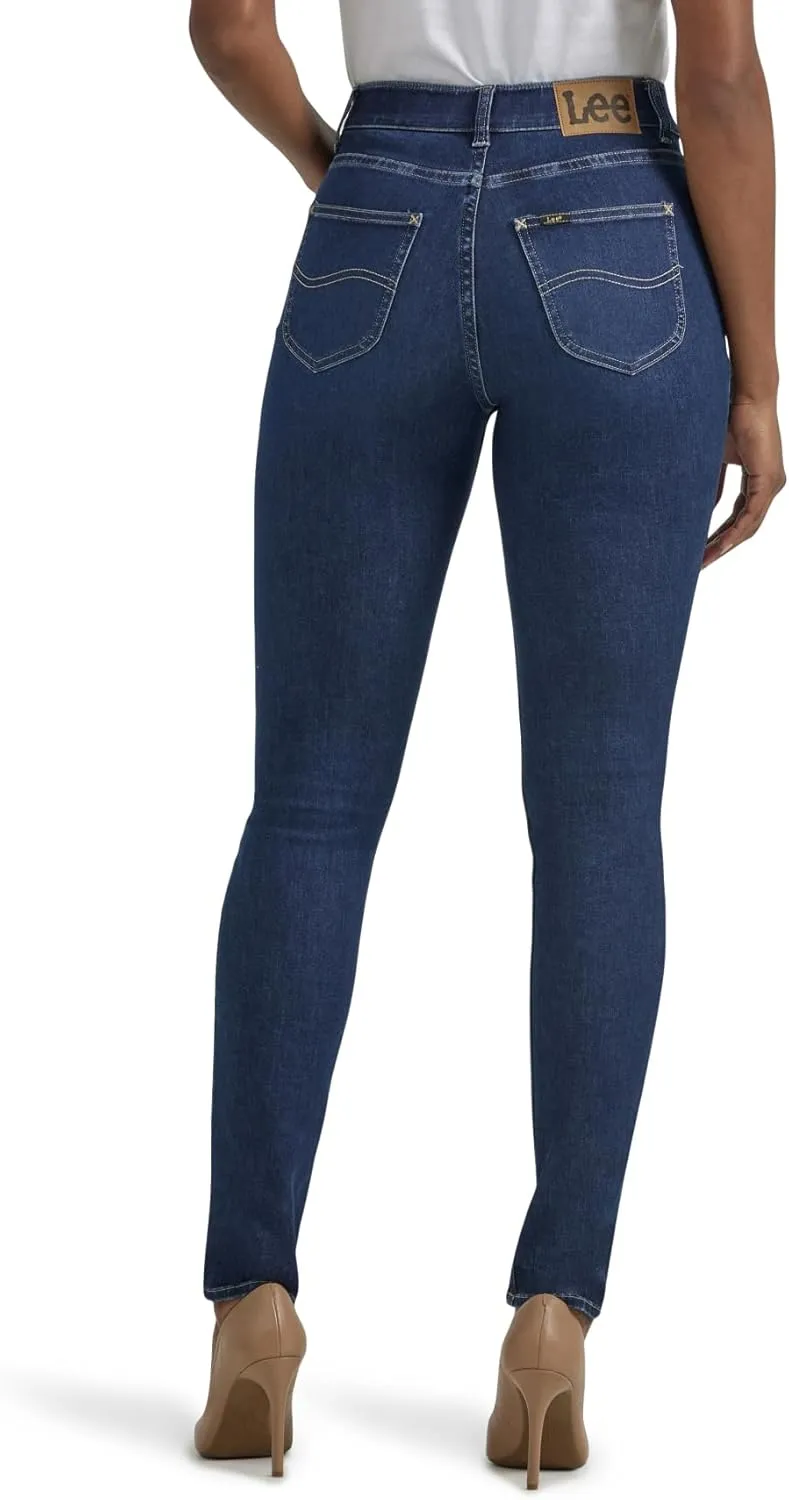 Lee Women's Ultra Lux Comfort with Flex Motion High Rise Skinny Jean