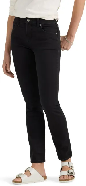 Lee Women's Ultra Lux Comfort with Flex Motion Slim Straight Jean with Ever Fit