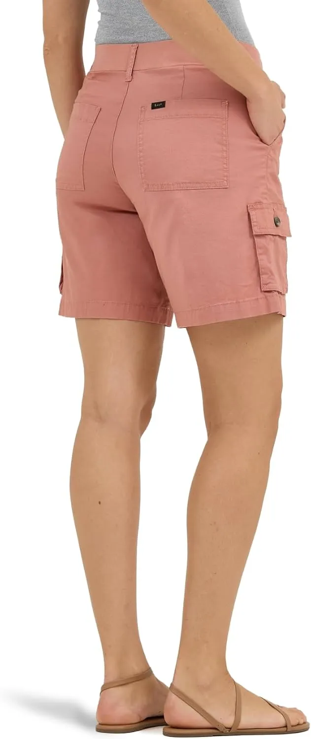 Lee Women's Ultra Lux Comfort with Flex-To-Go Cargo Short