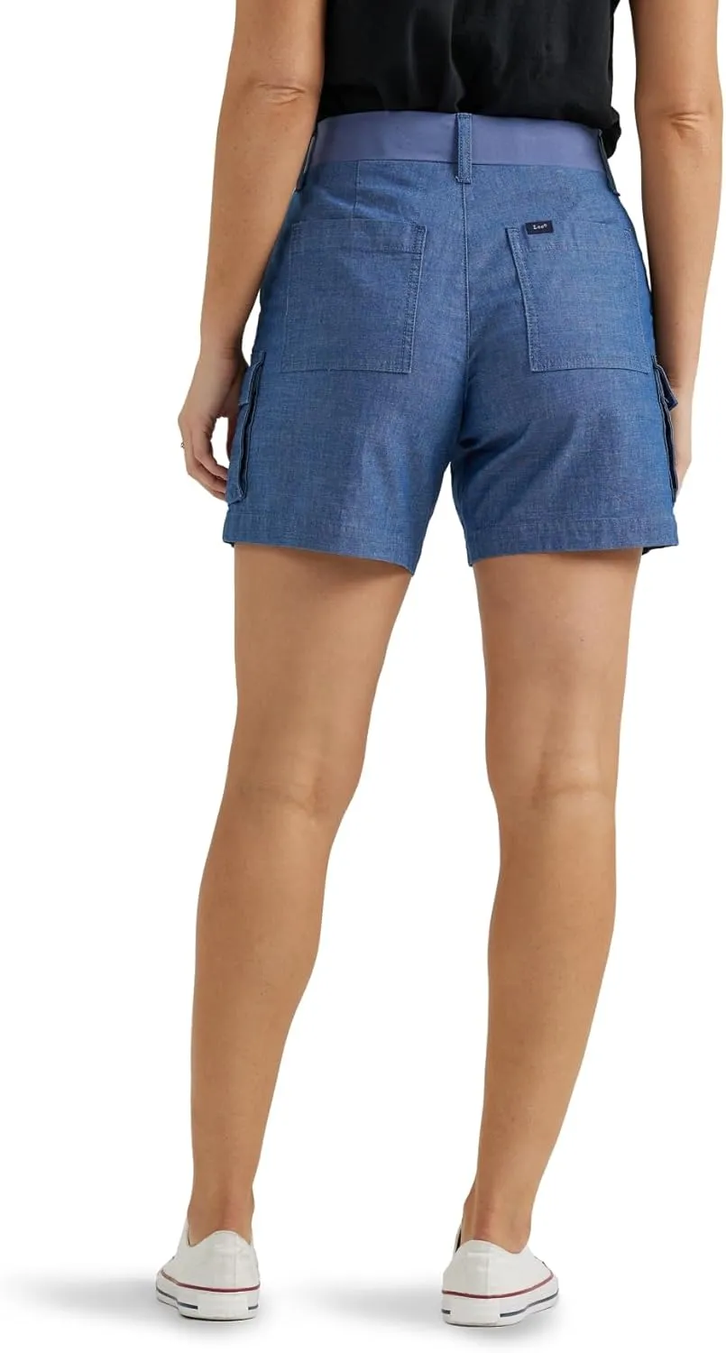 Lee Women's Ultra Lux Comfort with Flex-To-Go Cargo Short