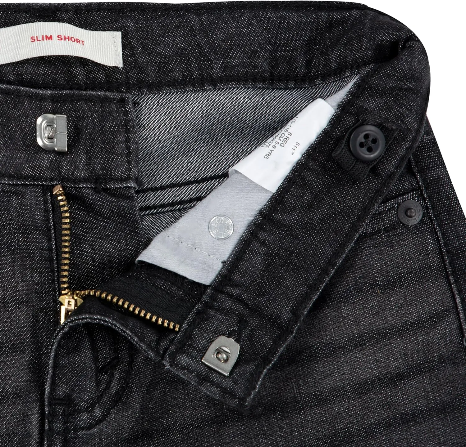 Levi's Boys' 511 Slim Fit Classic Denim Shorts