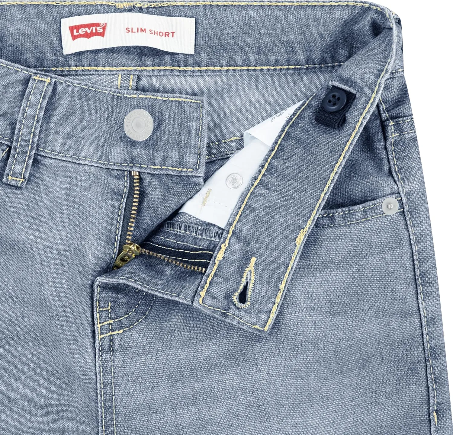 Levi's Boys' 511 Slim Fit Classic Denim Shorts