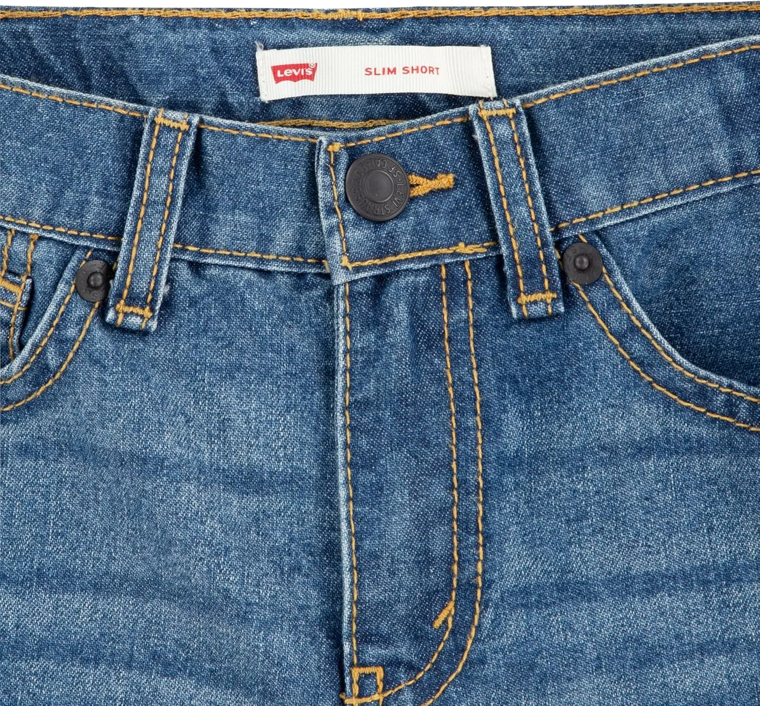 Levi's Boys' 511 Slim Fit Classic Denim Shorts