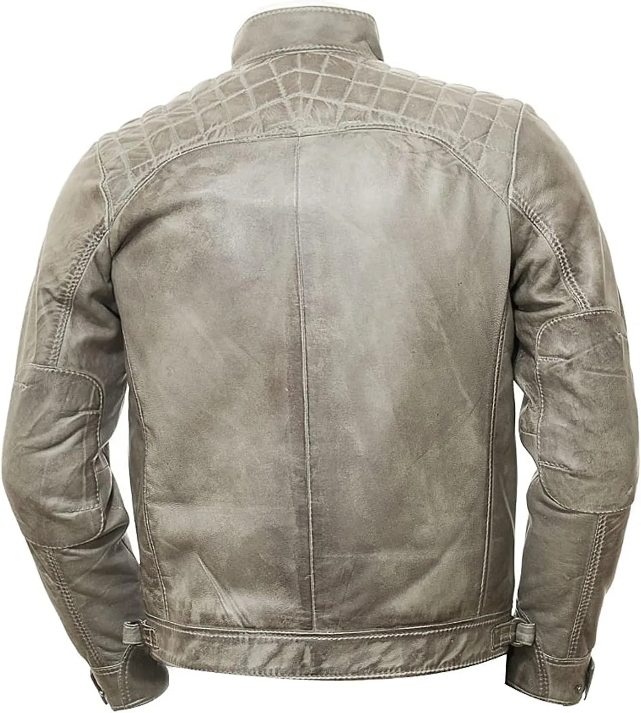 LP-FACON Mens Casual Motorcycle Rider Classic Biker Leather Jacket Collection