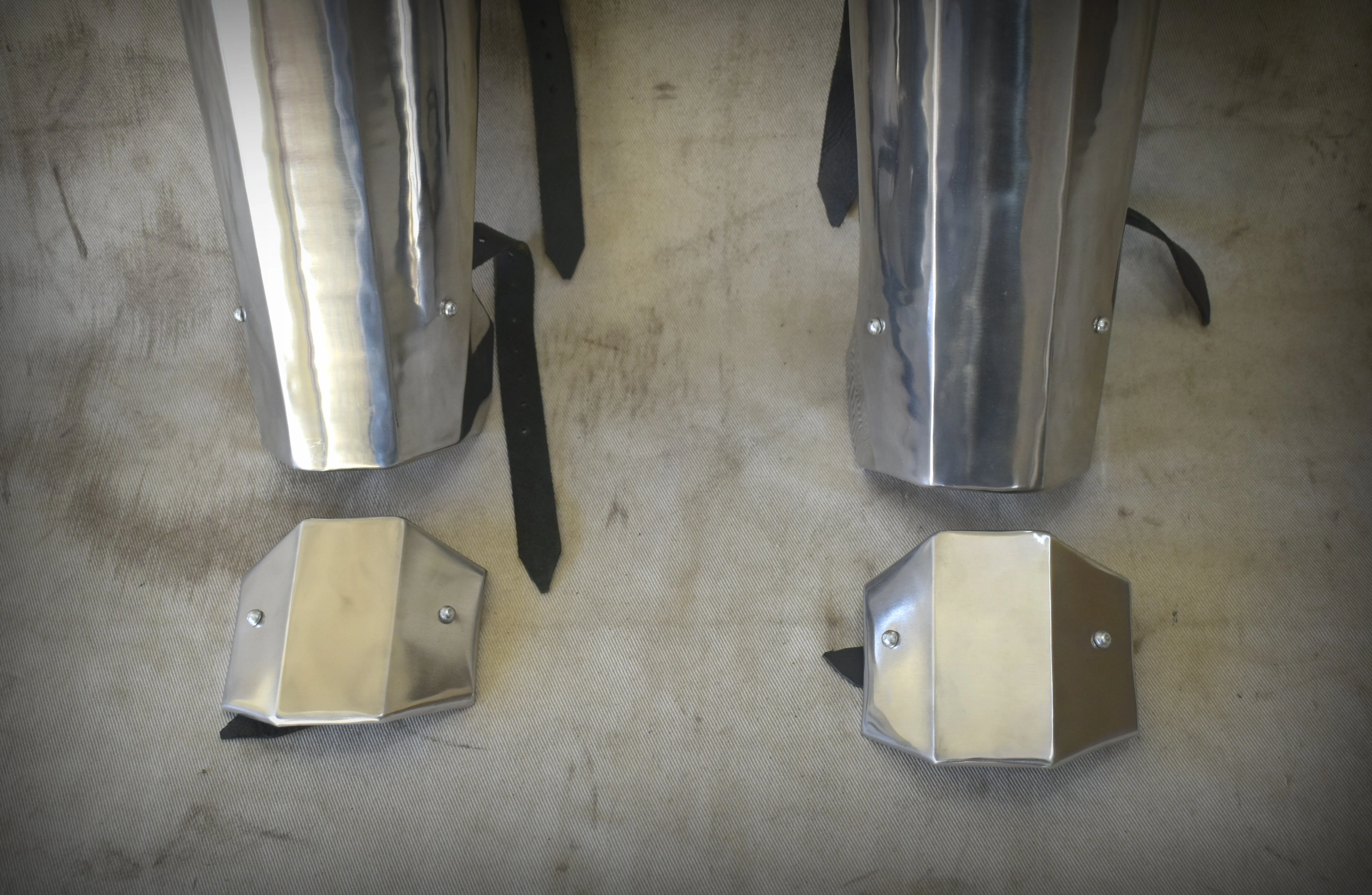 Mandalorian steel Shin Protection guard Leg Armor