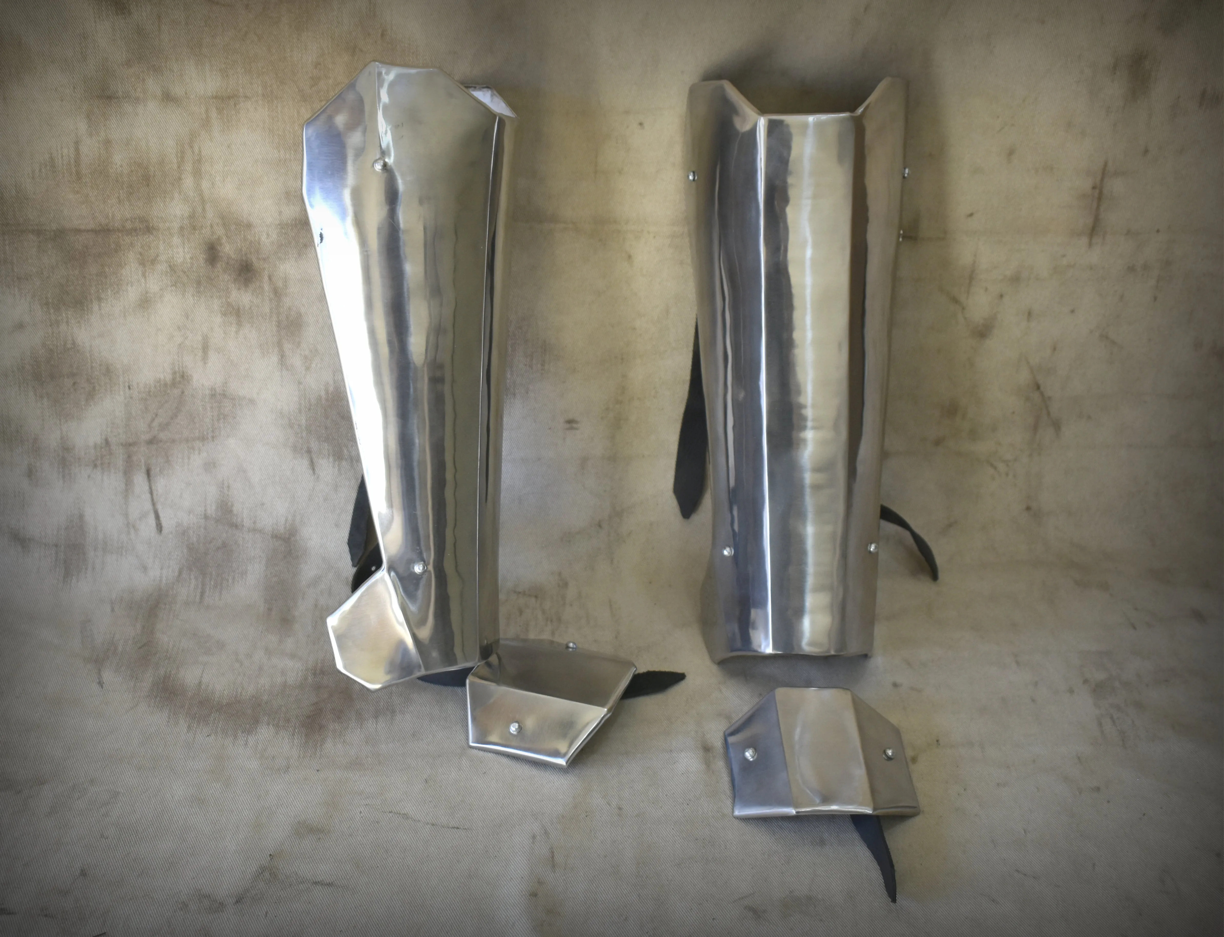 Mandalorian steel Shin Protection guard Leg Armor