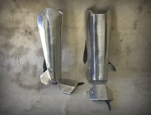 Mandalorian steel Shin Protection guard Leg Armor