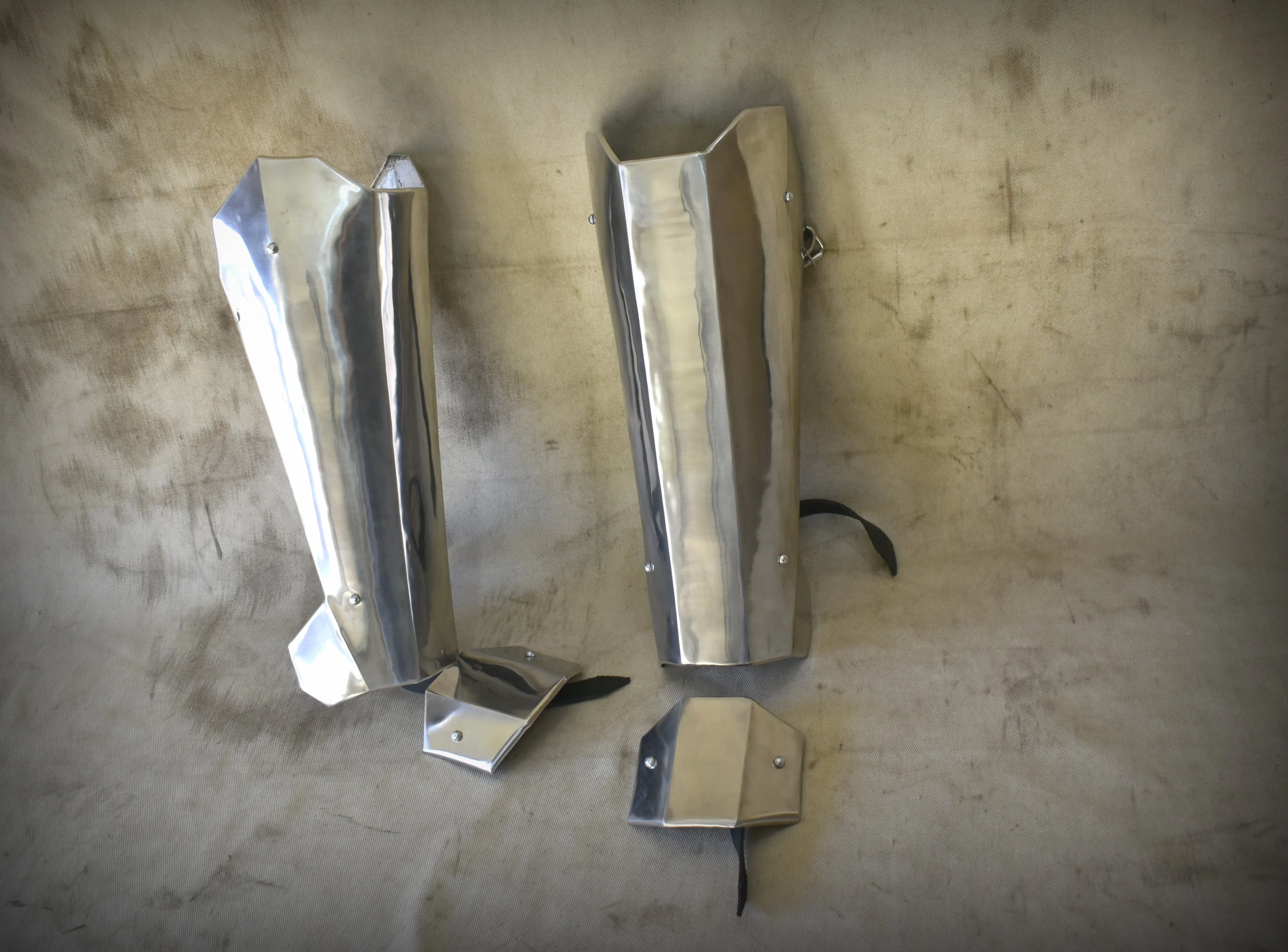 Mandalorian steel Shin Protection guard Leg Armor