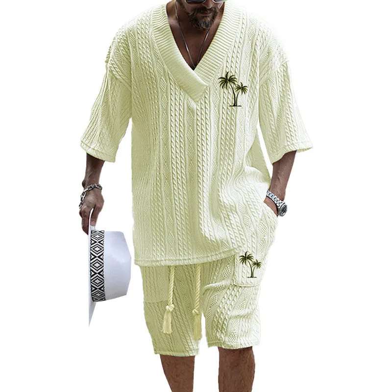 Men's Art Casual Print Suit 41211968YM