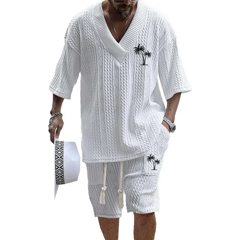 Men's Art Casual Print Suit 41211968YM
