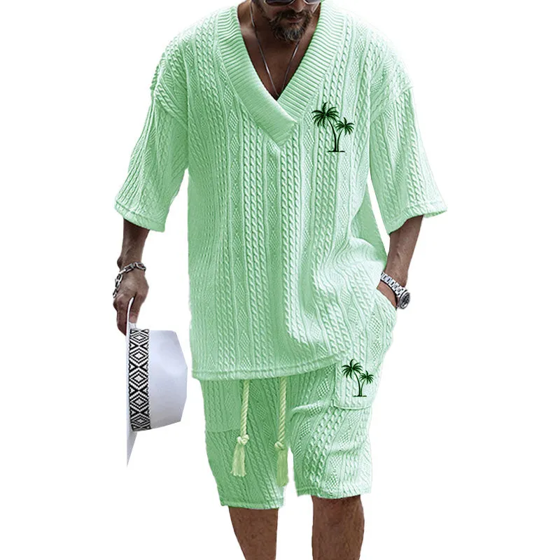 Men's Art Casual Print Suit 41211968YM