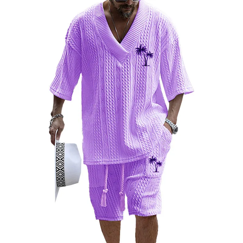 Men's Art Casual Print Suit 41211968YM