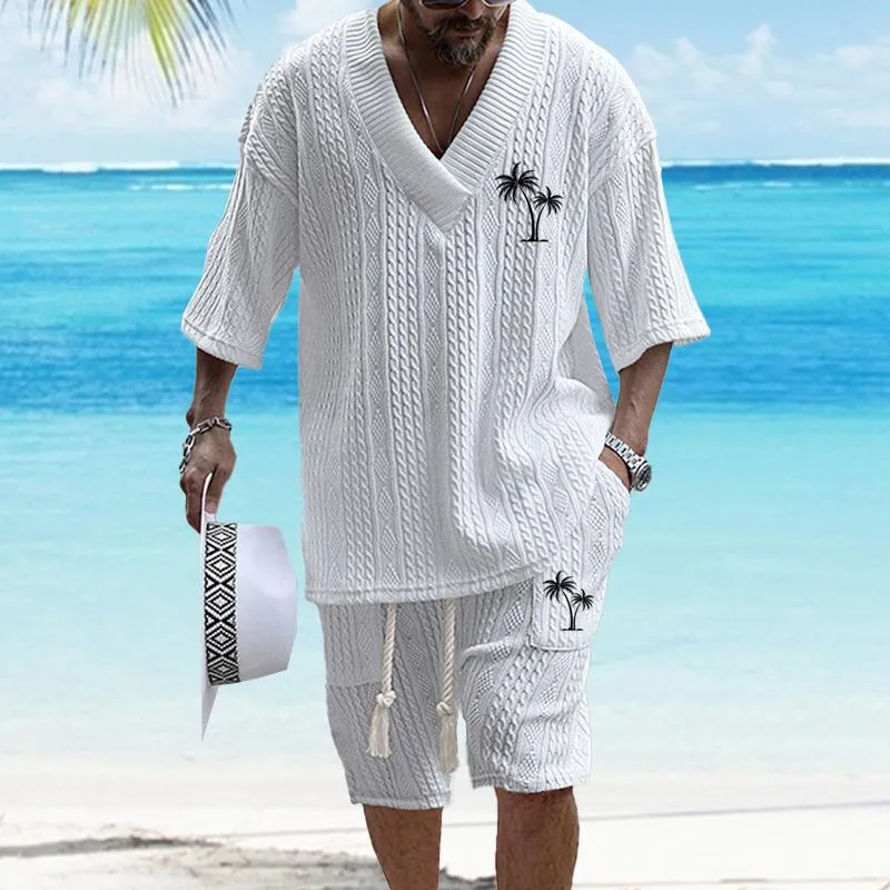 Men's Art Casual Print Suit 41211968YM