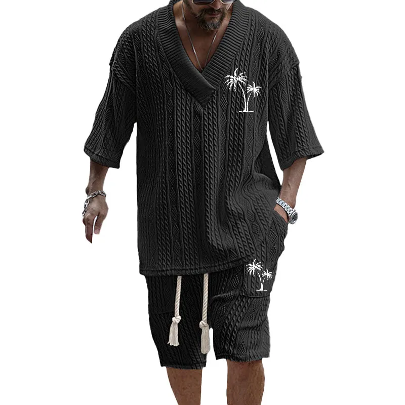 Men's Art Casual Print Suit 41211968YM
