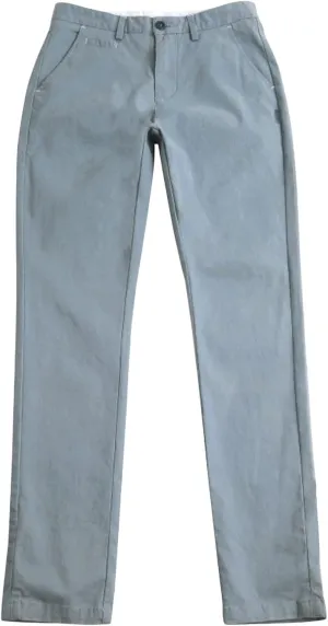 Men's Classic Straight Leg Stretch Pant Slim Fit Flat Front Casual Pants Solid Comfort Athletic Chino Trousers