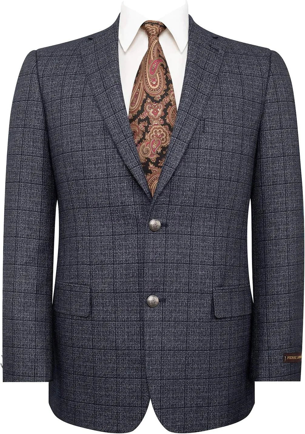 Men's Elegant Classic Fit Blazer Stretch Sport Coat Two Button Suit Jacket Regular & Big and Tall Sizes