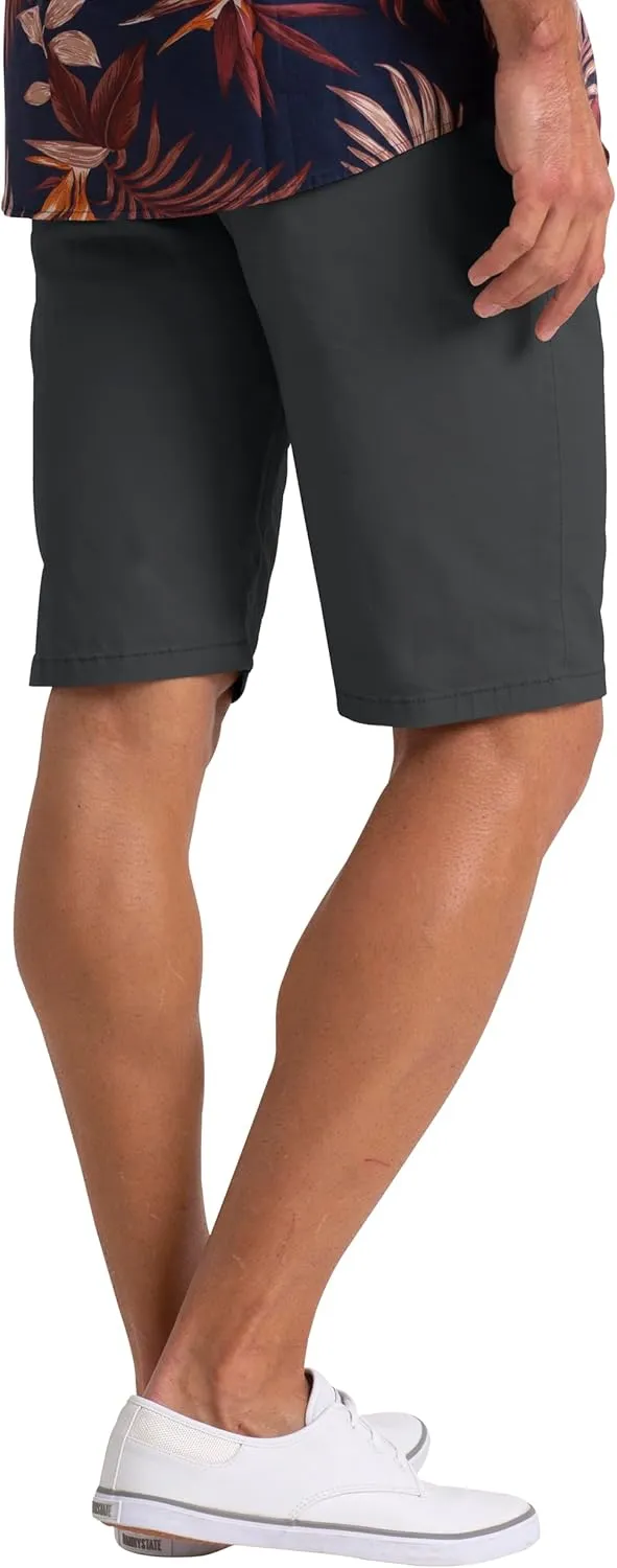 Mens Stretch Chino Casual Slim Fit Golf Summer Beach Comfort Stretch Shorts Half Pants