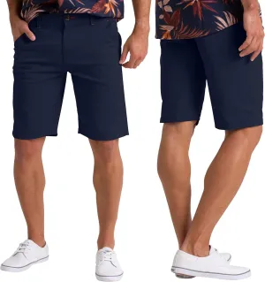 Mens Stretch Chino Casual Slim Fit Golf Summer Beach Comfort Stretch Shorts Half Pants