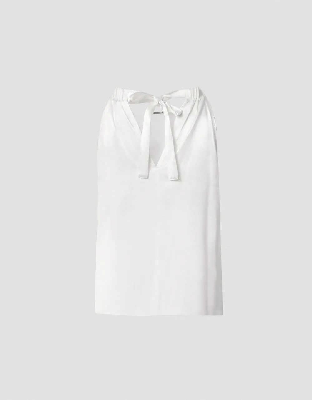 Metallic Detail Sleeveless Top