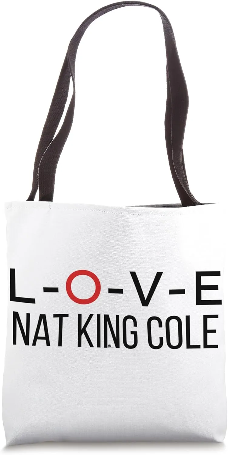 Nat King Cole Merch | Jazz & Classic Pop Legend | NKC1028 Tote Bag
