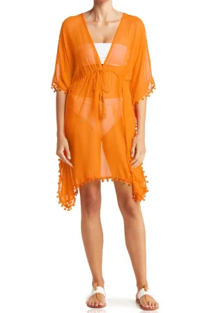 Orange Swimsuit Cover Up