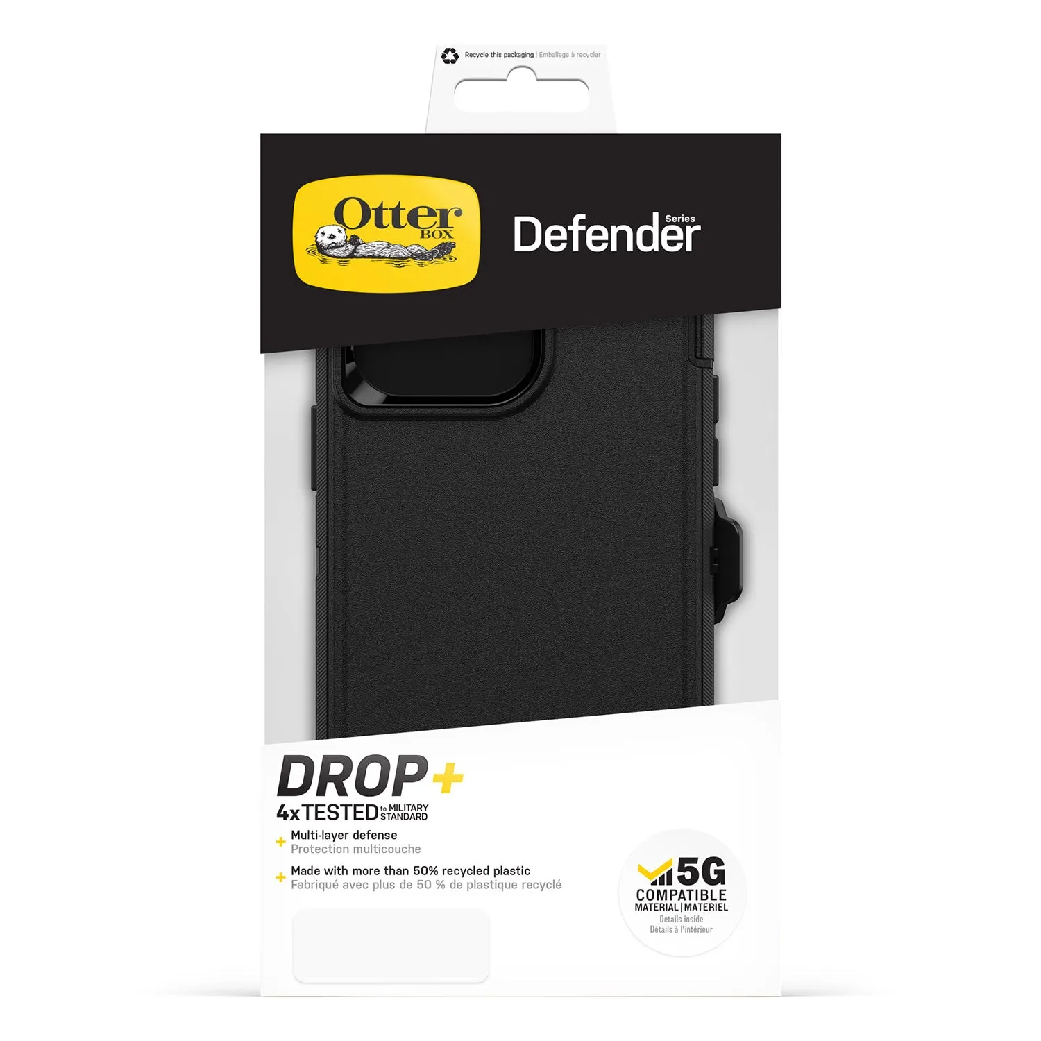 OtterBox iPhone 14 Pro Max Case Defender Black