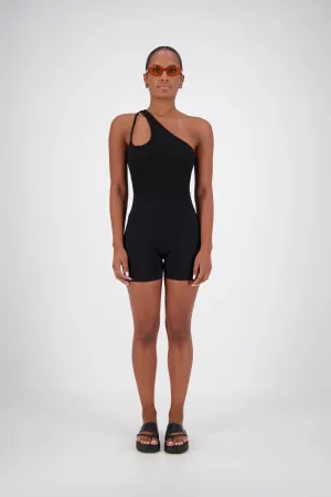 Panza Bodysuit Black