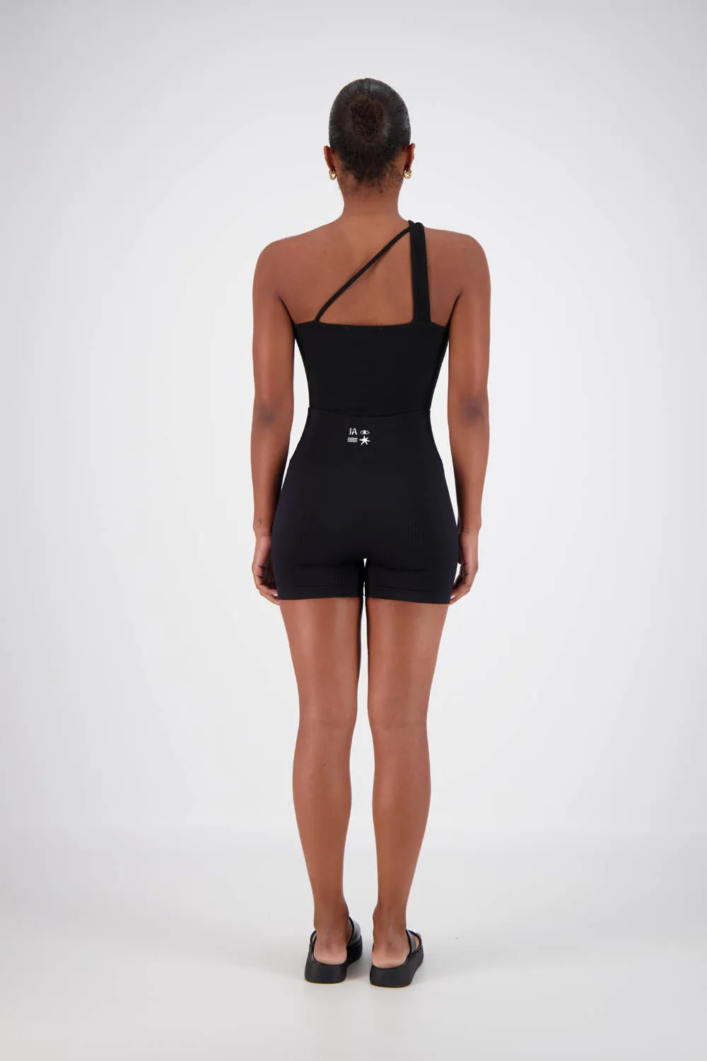 Panza Bodysuit Black