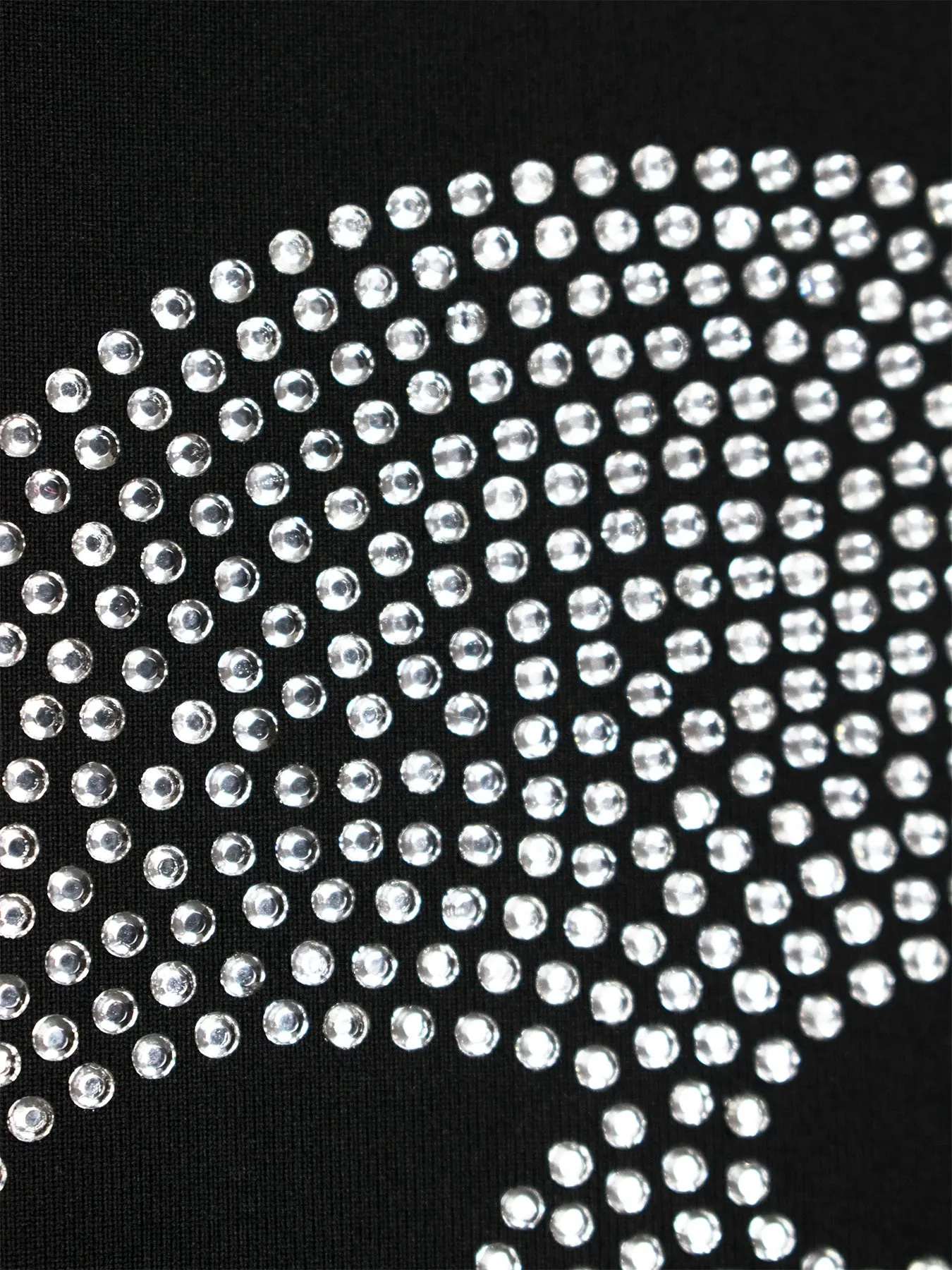 Plus Size Skeleton Rhinestone Leggings for Women – Casual Gym Tights with High Elasticity
