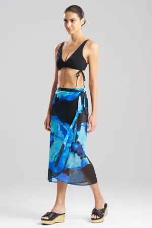 Poppy Sheer Sarong