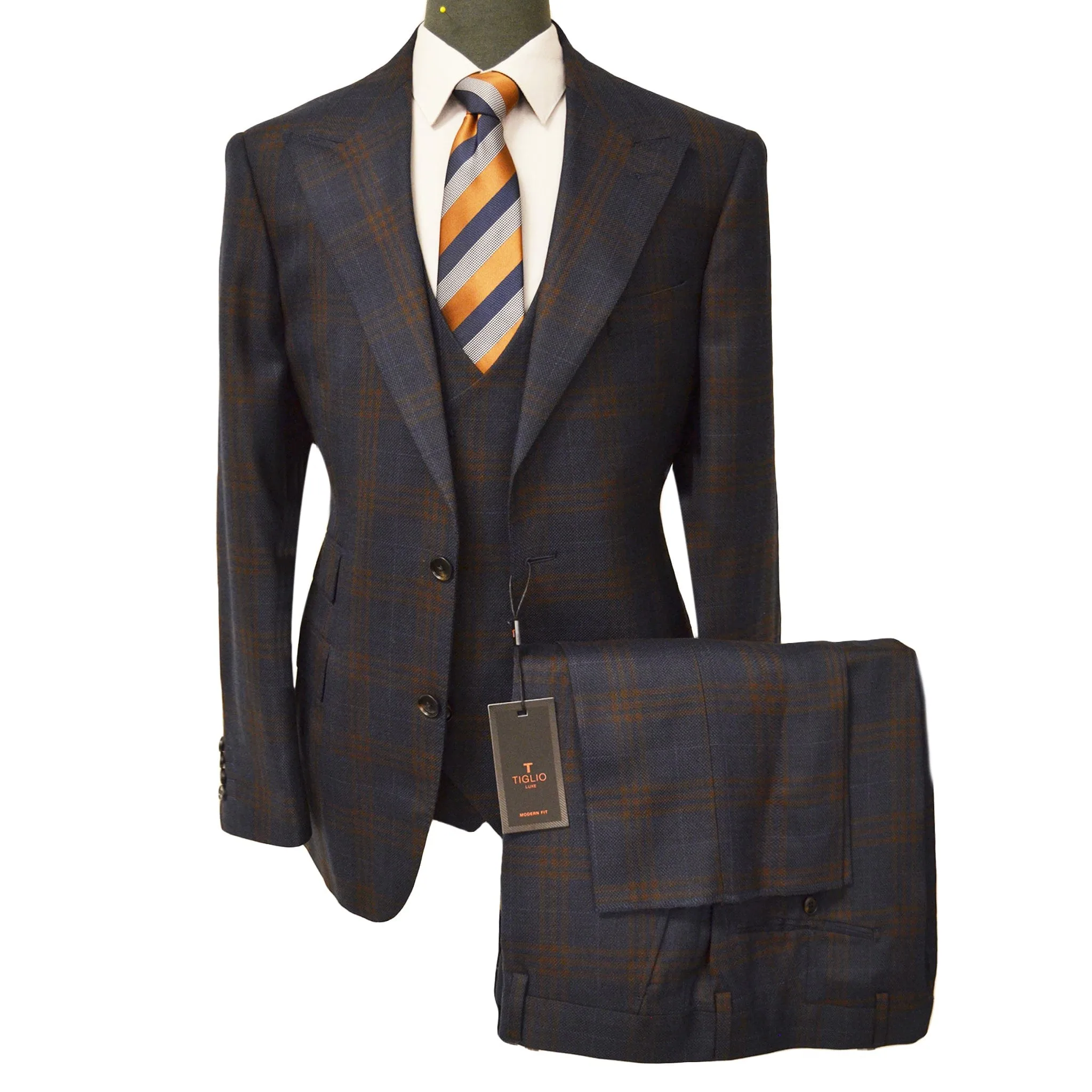 PROSECCO VESTED SUIT BY TIGLIO/Prosecco 3pcs