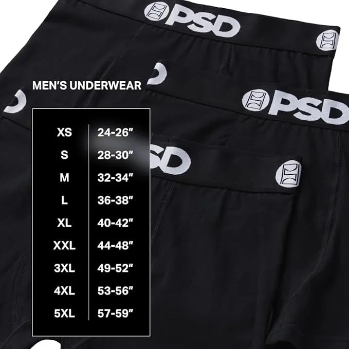 PSD Men's Multicolor Thunder Lux Boxer Briefs Extra Large Underwear - 424180215-MUL-XL