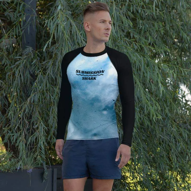 Rainstorm ~ Men's BJJ Rash Guard
