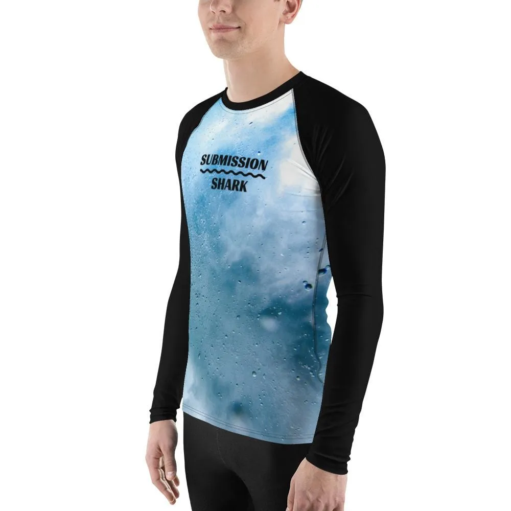 Rainstorm ~ Men's BJJ Rash Guard