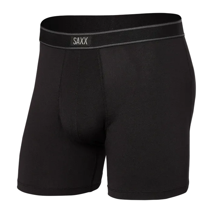 SAXX Daytripper Fly Boxer Briefs - Black