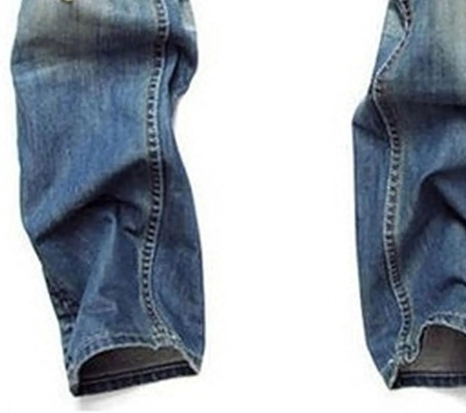 Slim Fit Stretch Skinny Jeans for Men Fashion Button Trousers Straight Leg Comfort Denim Pants
