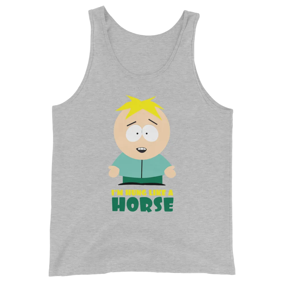 South Park Butters Hung Like a Horse Adult Tank Top
